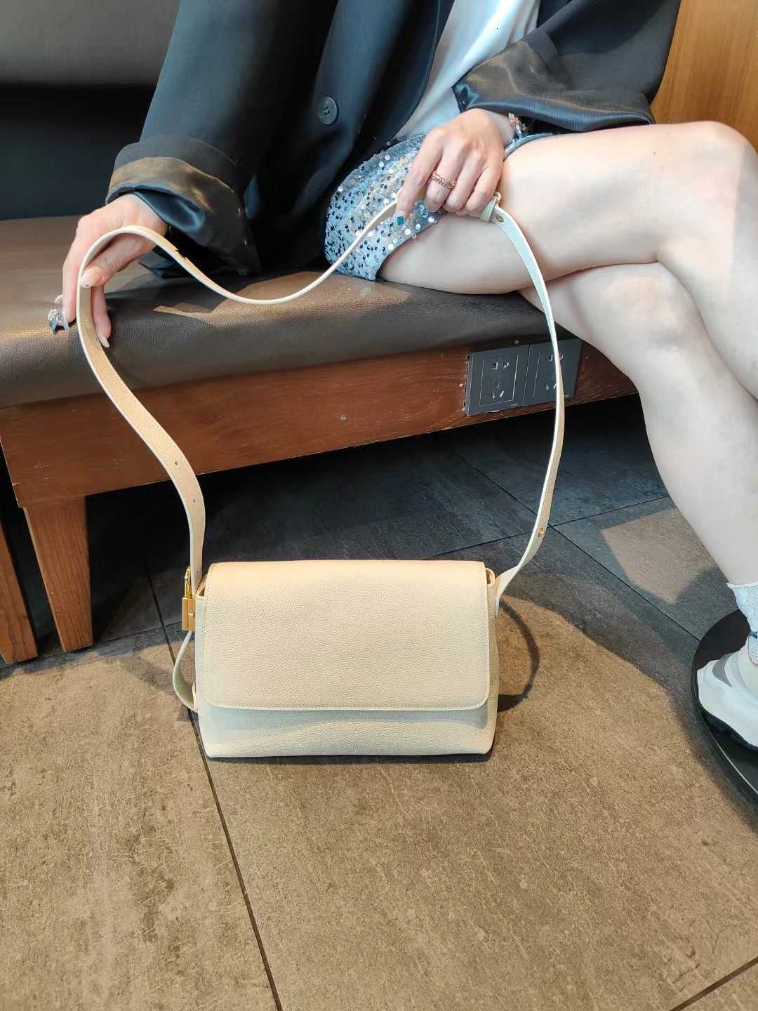 genuine leather women shoulder crossbody blue bag luxury designer high quality soft cowhide ladies black handbag beigeW251118