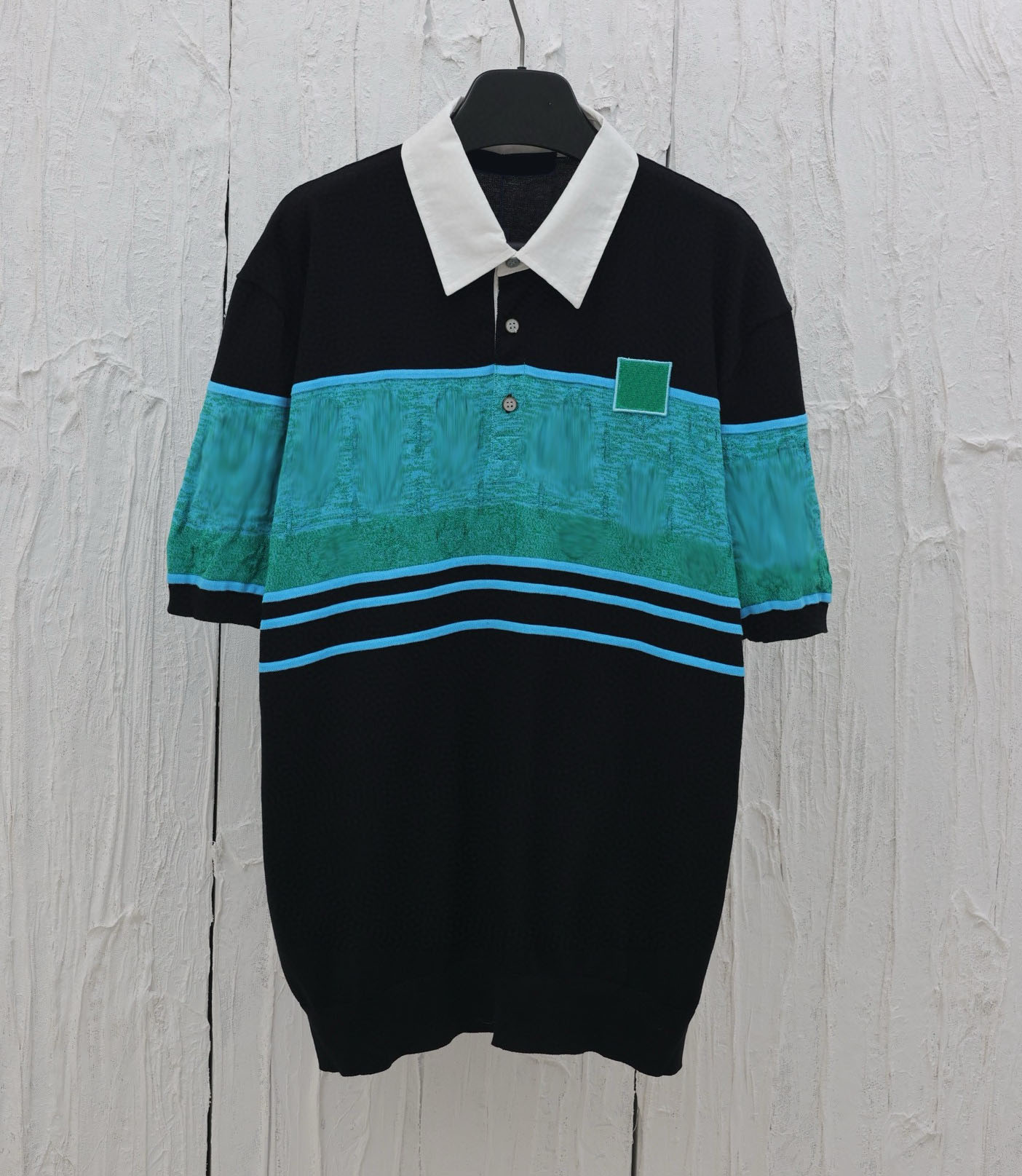 Men's Plus Tees & Polos spring and summer new high grade cotton printing short sleeve round neck panel tshirt size mlxlxxlxxxl color black white 22sd