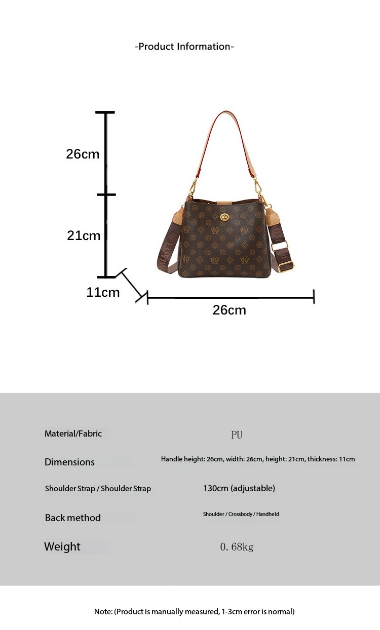 WK Fashionable armpit bag female new high sense small crowd pillow bag female shoulder slant cross bag tote bag Shopping Tote Shoulder Bag High-Qualit