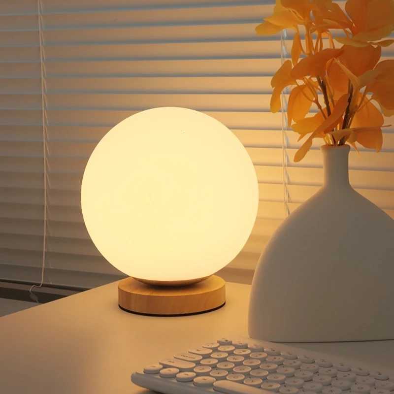 RGB Color Changing LED Night Light USB Rechargeable LED Table Lamp Bedside Lamp for Home Office Bedroom Living Room Light M251118