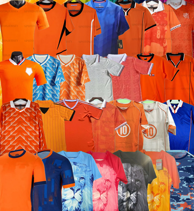 2024 2025 Netherlands European Cup 24 25 Holland Soccer jersey WEGHORST GAKPO Shirt VIRGIL AKE XAVI DE LIGT men kids kit Vintage Special retro 1974 86 88 95 97 98 00 08