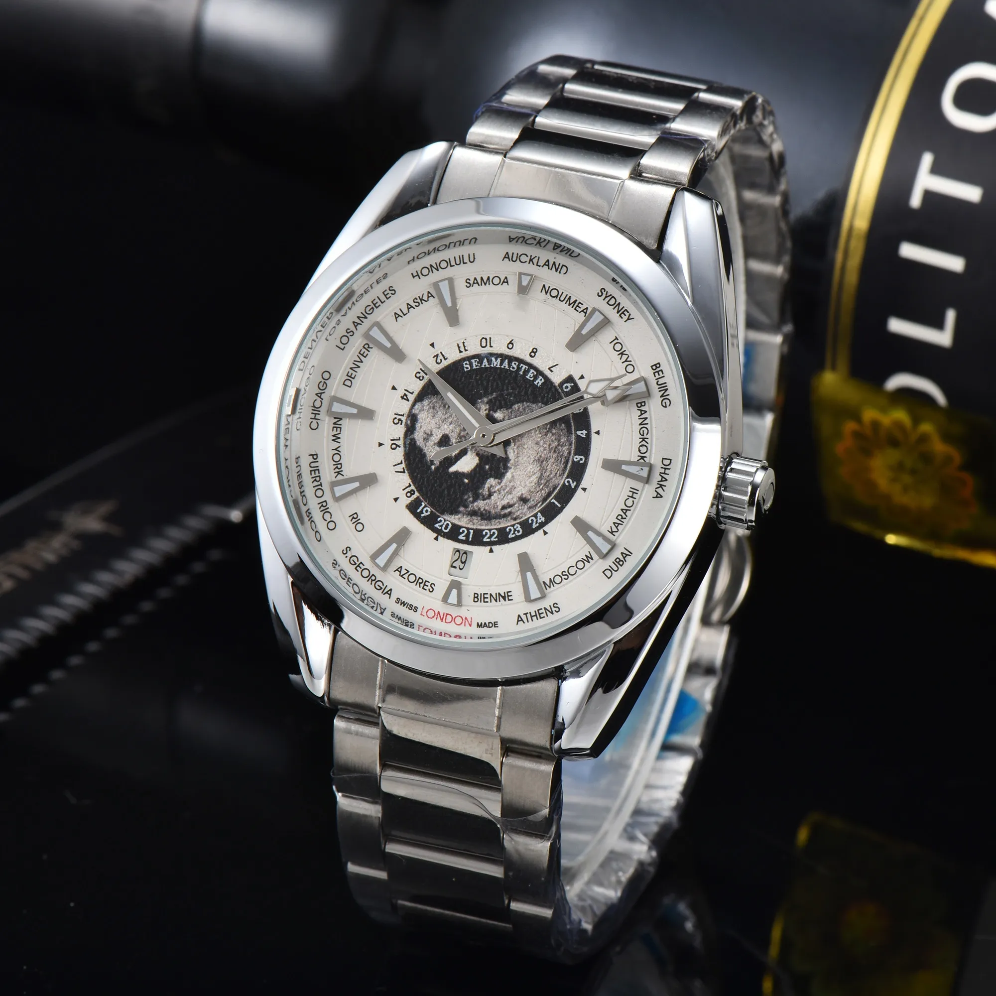 Men's Designer Watch Automatic Mechanical movement Watch Stainless steel watch band Men's business leisure sports watch