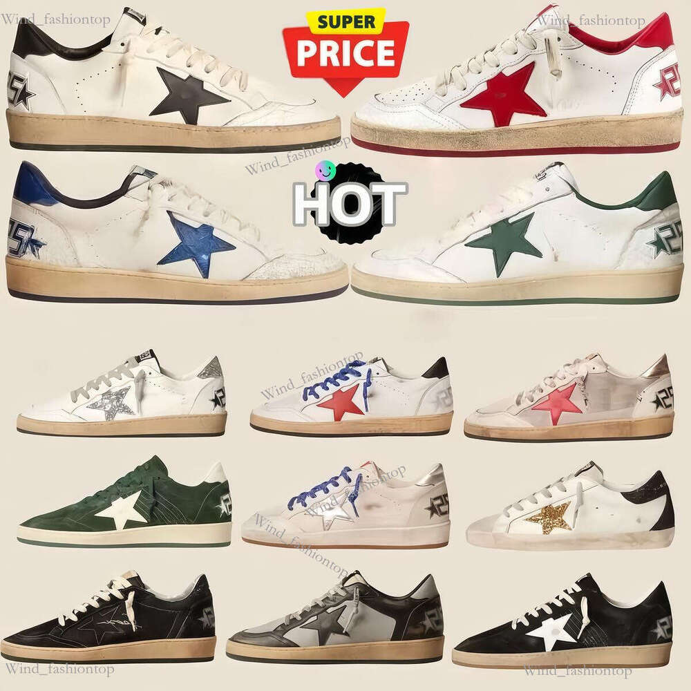 Golden Goods Designer Brand sneakers Ball Star Shoes Dirty Classic Casual star shoes old school Sneakers do-old Italy Trainers Brand tennis Dad-star Running Shoes