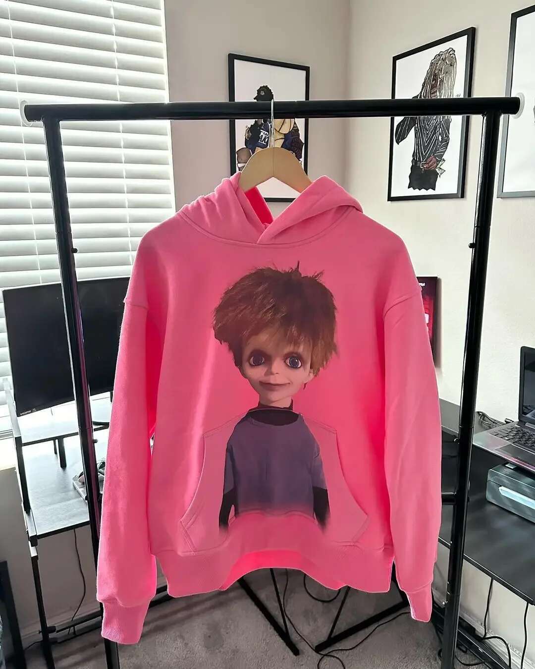 2025 American Vintage Haruku Pink Women's Streetwear Oversized Pullover Hoodie Y2k Top Sweatshirt Casual Sportswear