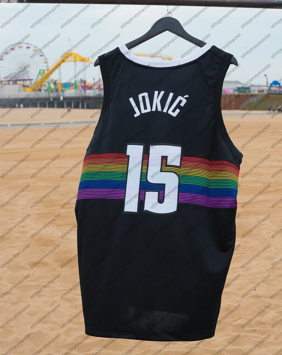 Jokic Jamal Murray 2025-26 Aaron Gordon Tim Hardaway Jr. Christian Braun Personalized Customized Basketball Jerseys Custom Any Number Name