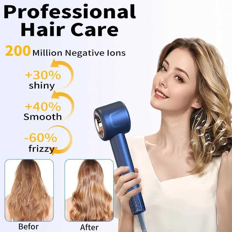 220V Super Hair Dryer 1600W Leafless Hair dryer Personal Hair Care Styling Negative Ion Tool Constant Anion Electric Hair DryersT251118