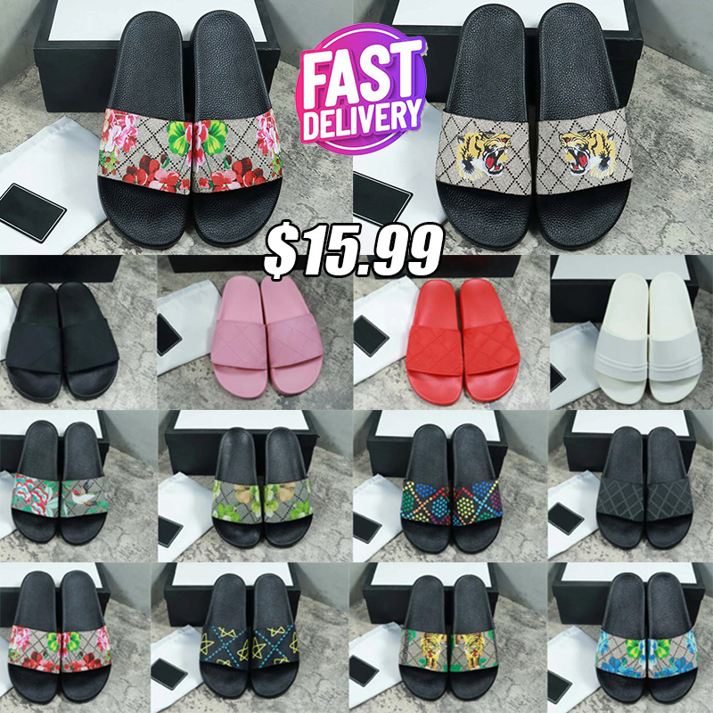 designer sandals slippers slides Pearl Floral Brocade Print Snake G Slides sandals Men Women Hot Unisex Pool Flip Flops Striped Beach Slides designer shoes