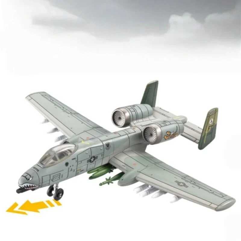 New Aircraft A-10 ABS Plastic Material Airplane Model 1/72 Scale Finished Fighter Souvenir Collection Plane Home Ornaments C251118