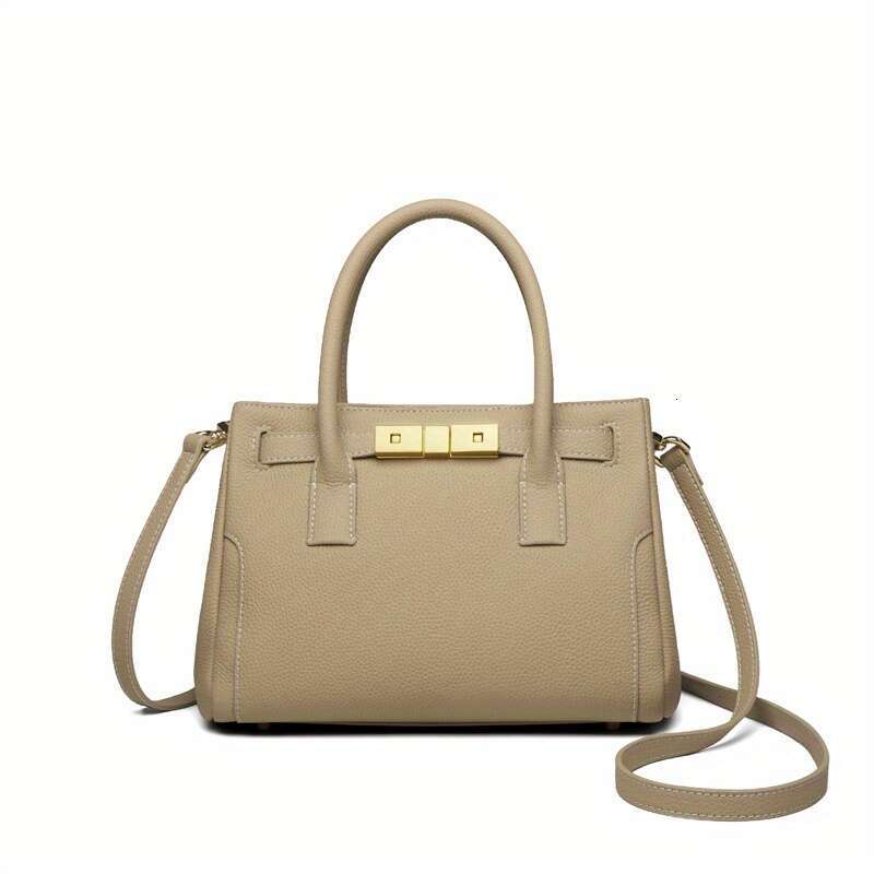 ZOOLER Women's Genuine Leather - Vintage Quilted Design With Adjustable Strap, Zipper Closure Golden-Tone Hardware, Elegant / Commuter Handbag Fo