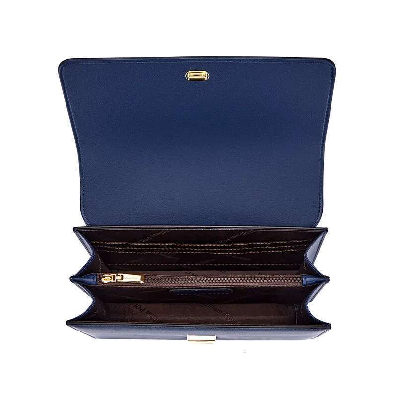 Women 2024 New Small Square Senior Chain Shoulder With Leather Women's Crossbody Bag WILLIAMPOLO