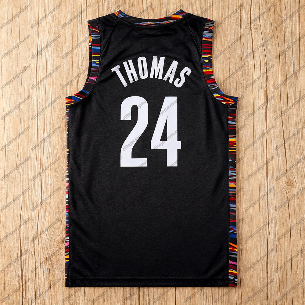 24 Cam Thomas 17 Michael Porter Jr. 2025-26 Nic Claxton Williams Mann Clowney Personalized Customized Basketball Jerseys Custom Any Number Name 111