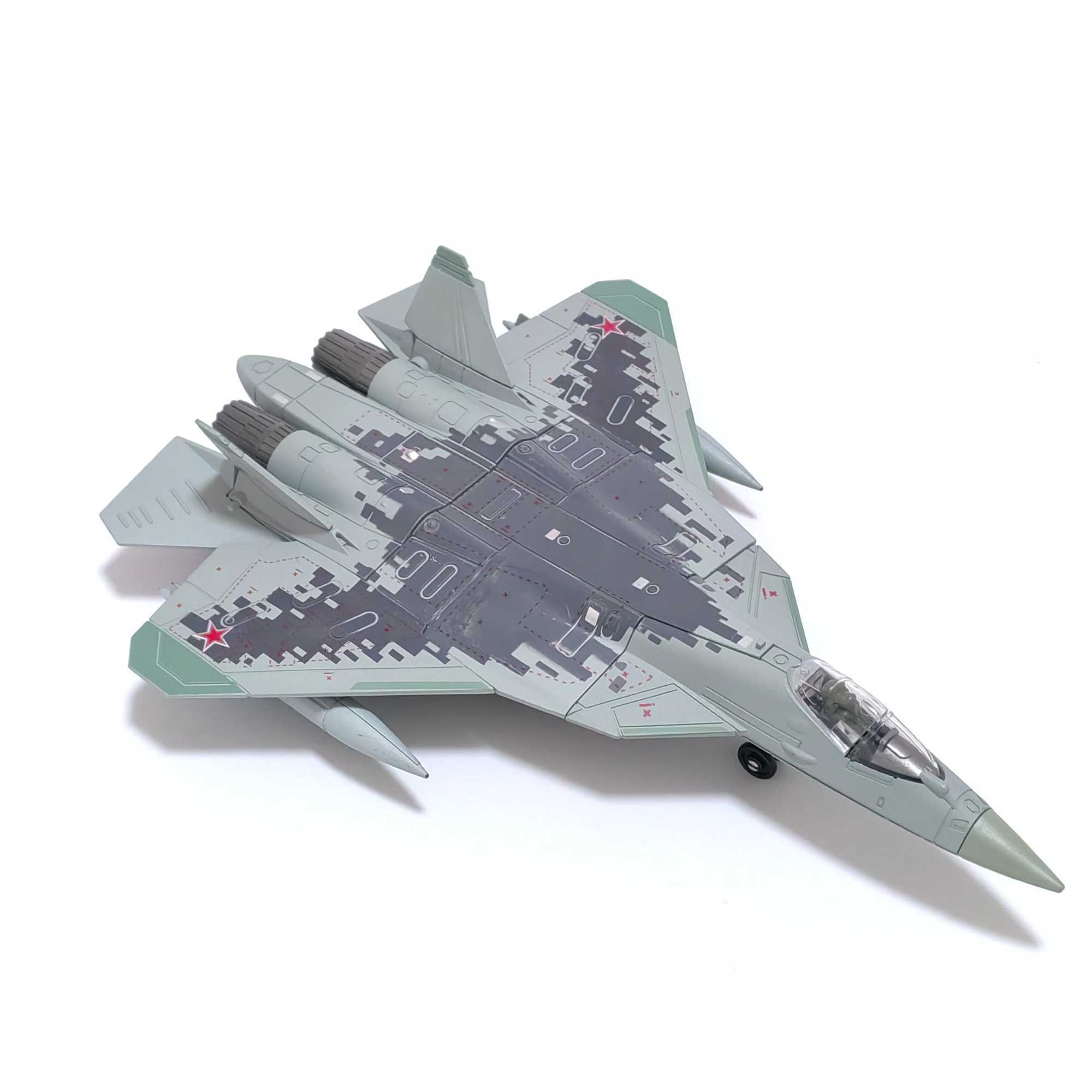 SU-57 Fighter172 assembled plastic airplane model including display rack home display and collection creative gifts C251118