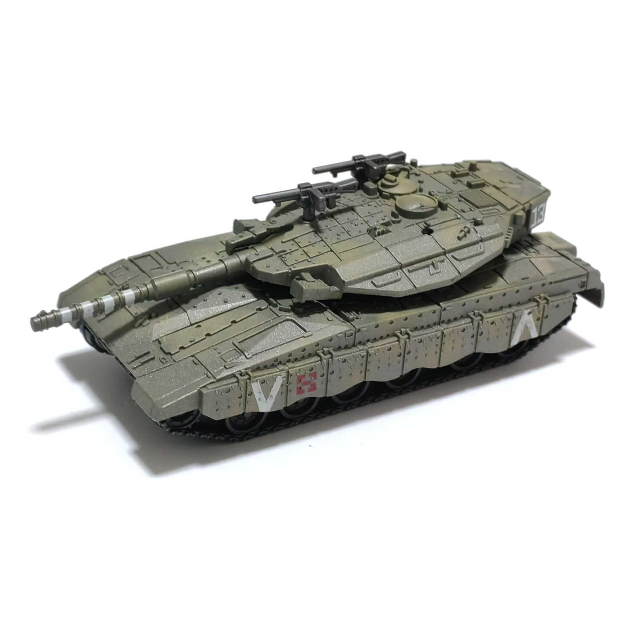 1/72 Scale MERKAVA Main Battle Tank Plastic Model Kit DIY Assembly Military Gift for Christmas Creative Gifts Presents C251118