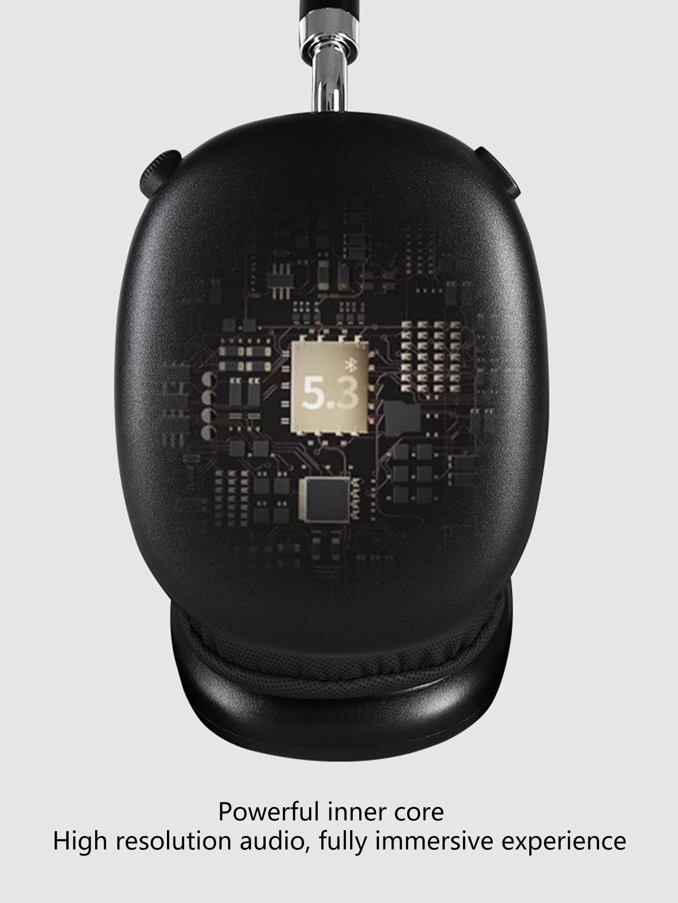 Over-ear wireless headphones, ANC noise cancellation, chip 5.4, surround sound, ultra-long battery life Bluetooth headphones