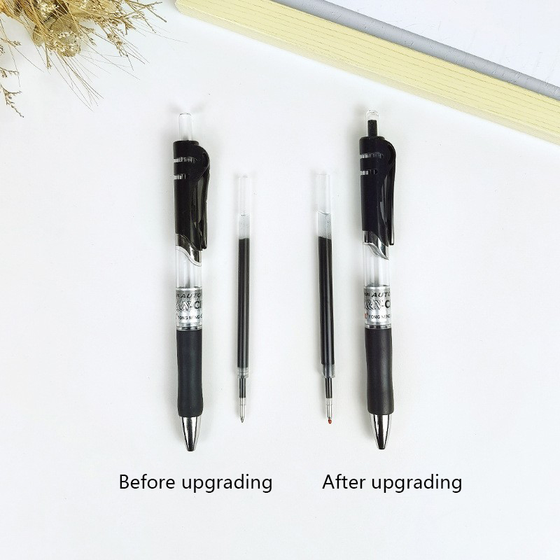 Smooth Writing Experience with Ergonomic Retractable Gel Pens - 0.5mm Bullet Nibs