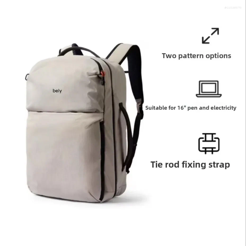 Duffel Bags Belroylarge Capacity Backpack Men's Travel & Business Multi-Functional Leisure Laptop 30L/38L