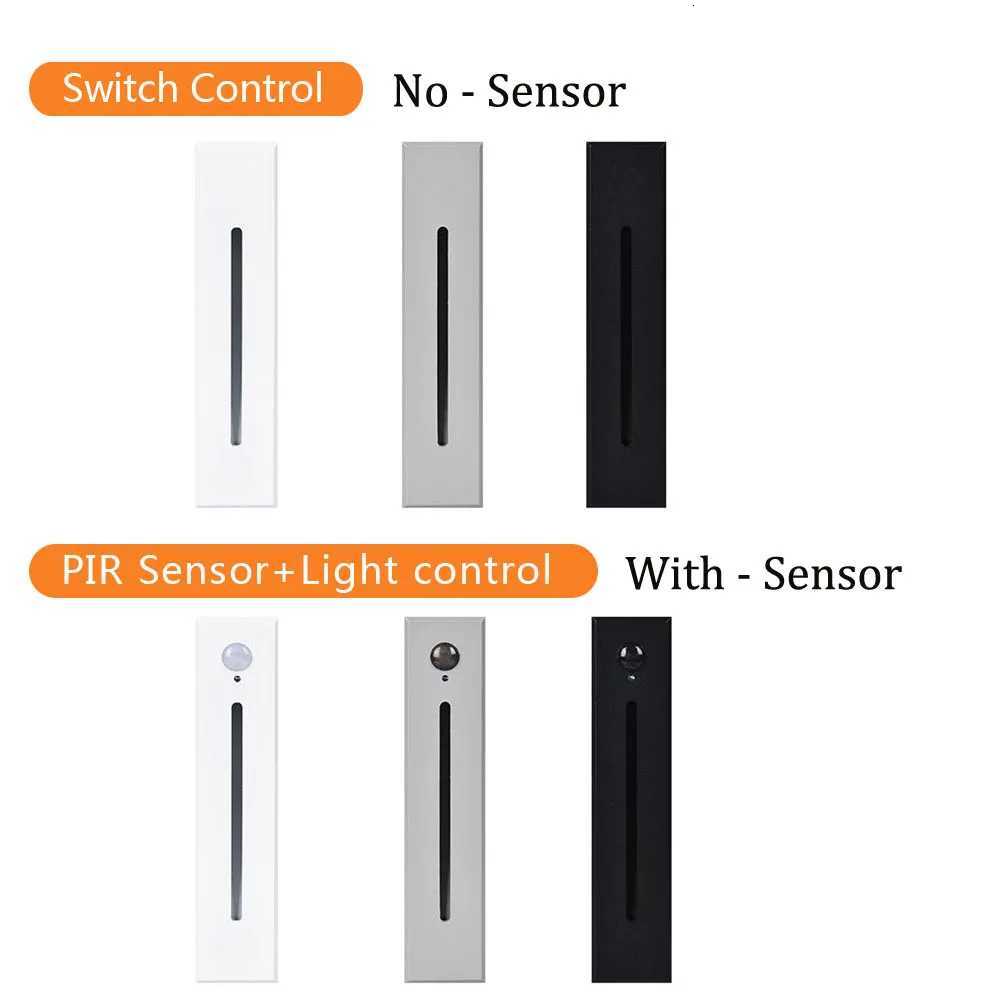 Night Led Wall Lamp PIR Motion Sensor Stair Light 3W Slim Infrared Human Body Induction StepCorridorLadderStaircase Lighting M251118