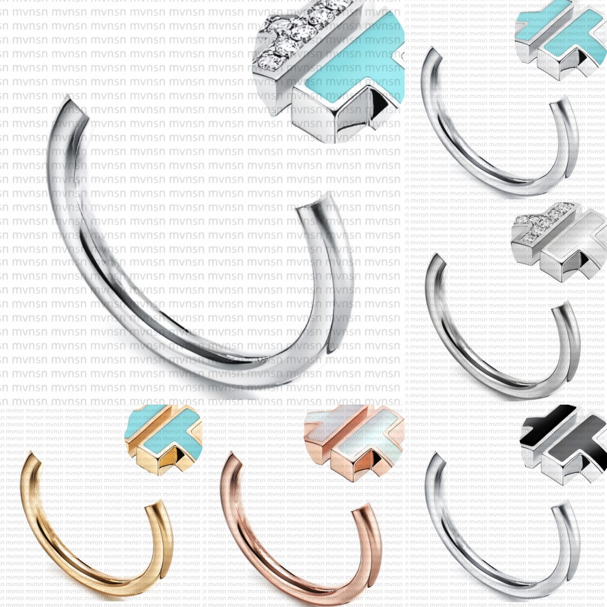 Hot Rings Designer Double T band Rings for women man wedding rings Mother Shell Ring 925 silver Classic Pearl Fritillaria ring Luxury Jewelry Couple Gifts