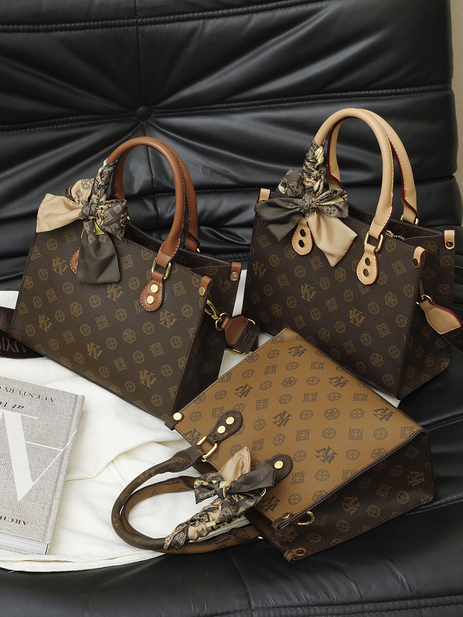 WK Womens Handbag Luxury Shoulder Bag High Quality Flower Canvas Wallet Leather Purse Crossbody Clutch Tote card holder luxury purse Crossbody Bags Sh