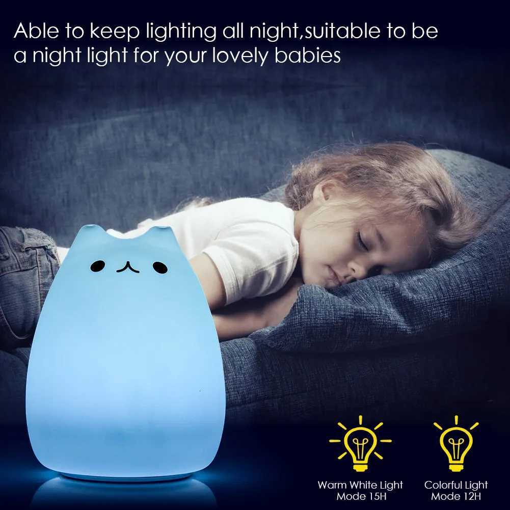 CLEARANCE BIG DISCOUNTS Night Light Li Battery Built-in Normal White Light Mode for Nursery Perfectas Children Night Light M251118