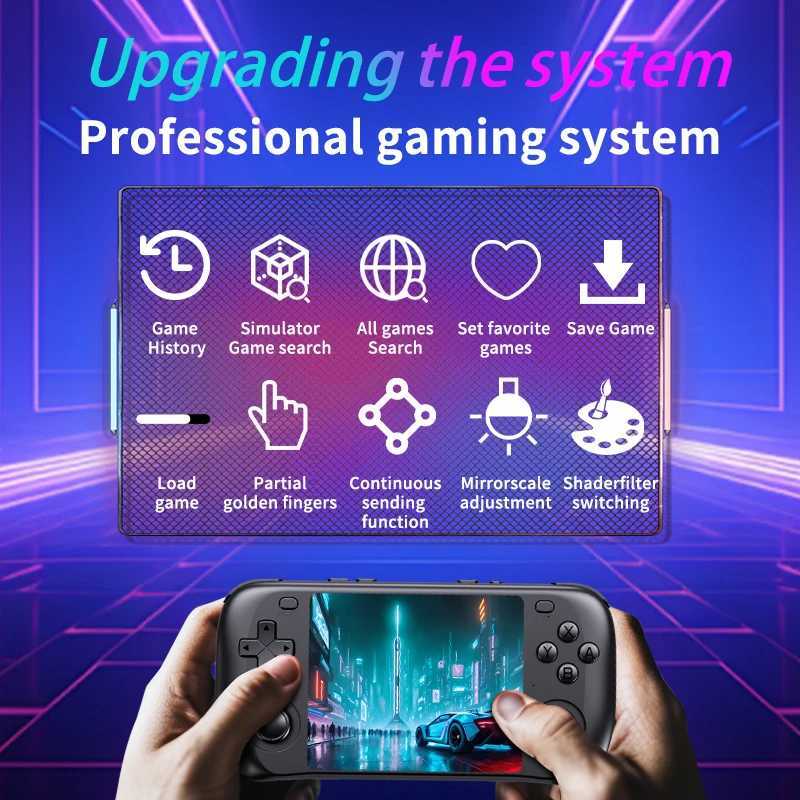 SMART DUDE 2025 new console H36S A133P Retro Handheld Viedo game console Batocera System 35-inch l HD Screen for baby giftW251118
