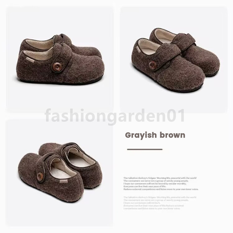 designer shoes comfortable slip-on women shoes trendy plaid coffee brown beige sneakers warm winter everyday use loafers size 35-40