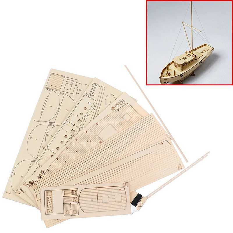 130 Ship Assembly Model Wooden Sailboat DIY Wooden Kit Puzzle Toys Gift C251118