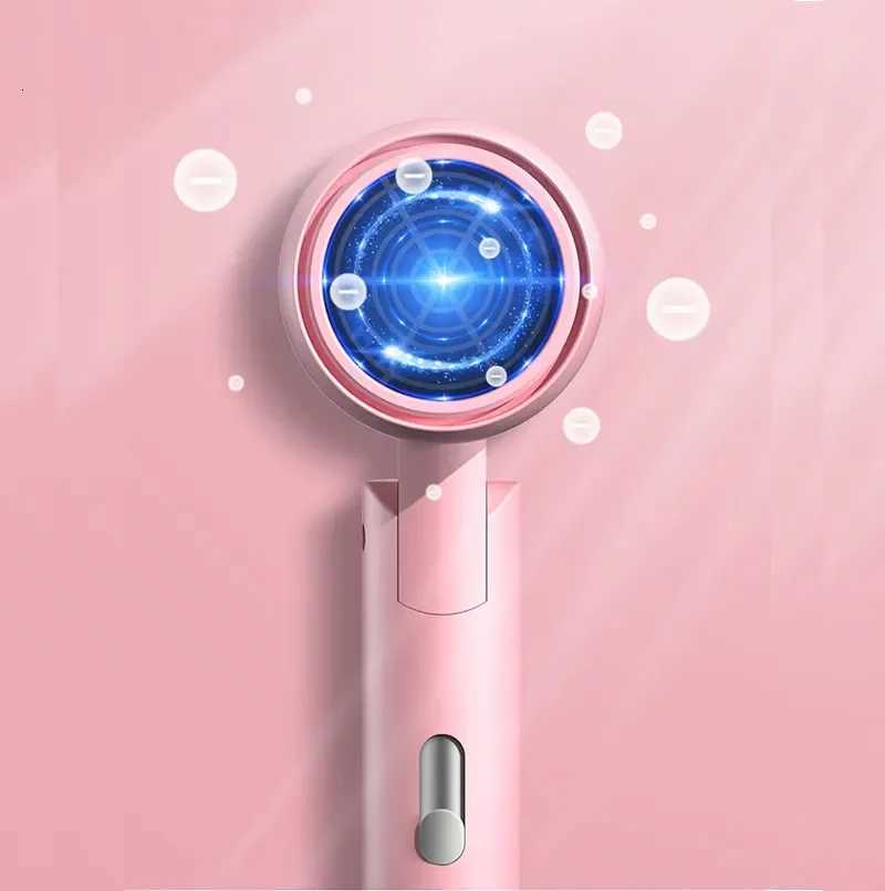 Folding Hairdryer With Carrying Bag Hot Air Anion Hair Care For Home MIni Travel Hair Dryer Blow Drier Portable Hair Brush DryerT251118