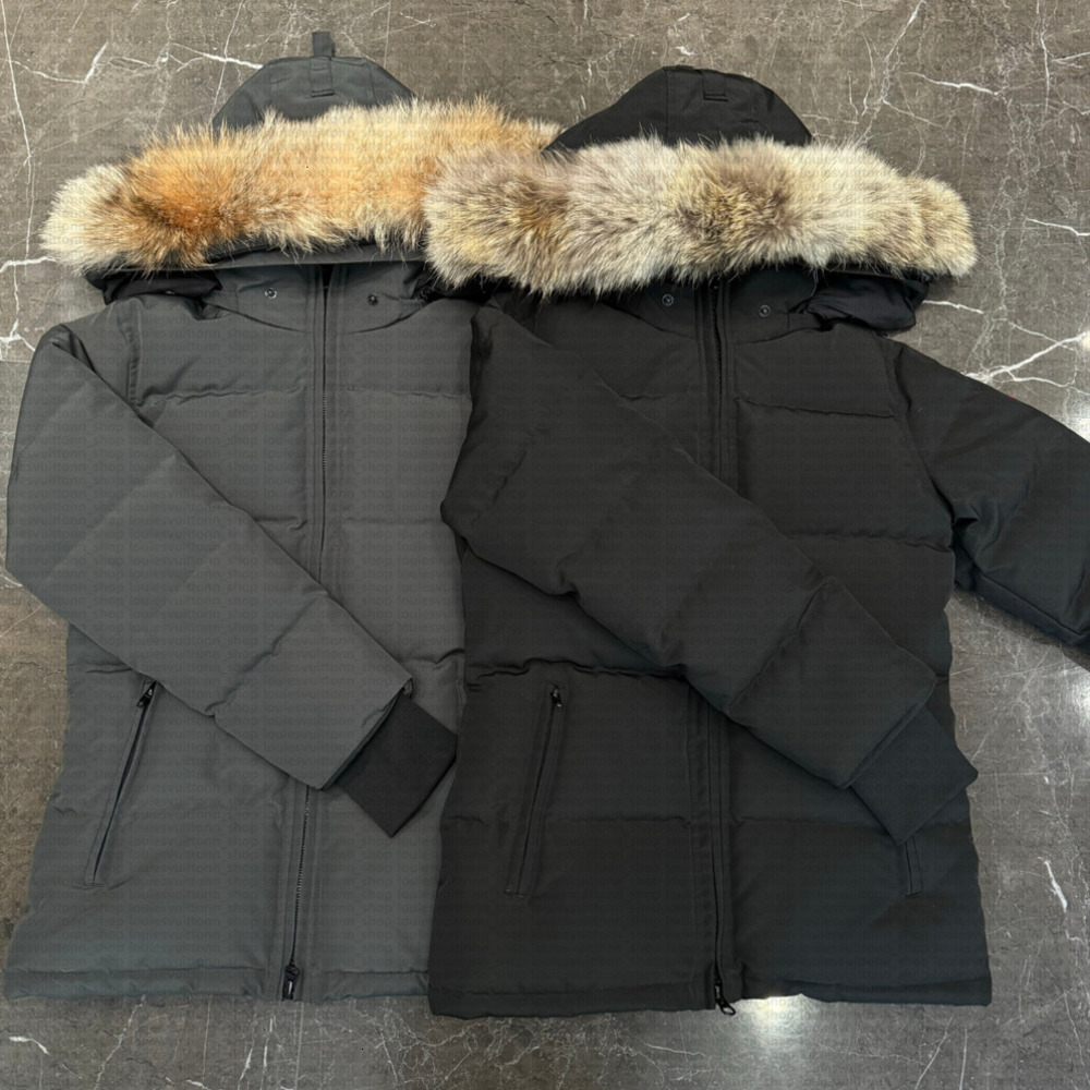 Women Down Jacket Goosecoat Designer Womens Puffer Jackets Winter Parka Coat Real Wolf Fur Outdoor Wyndham Windbreaker Outerwear Removable Hooded Jackets