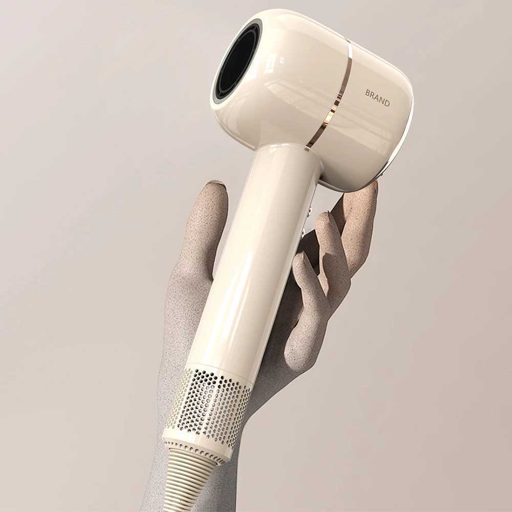 1500W High-Speed Salon Hair Dryer with 120W Cool Wind ABS Aluminium Diffuser Nozzle Ionic Feature for Household and Hotel UseT251118