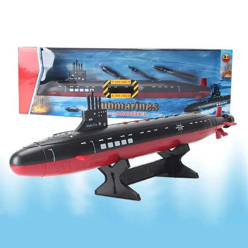 Simulated Military Nuclear Submarine Torpedo Model with Light Sound Boat Cruiser Destroyer Toys Boy C251118