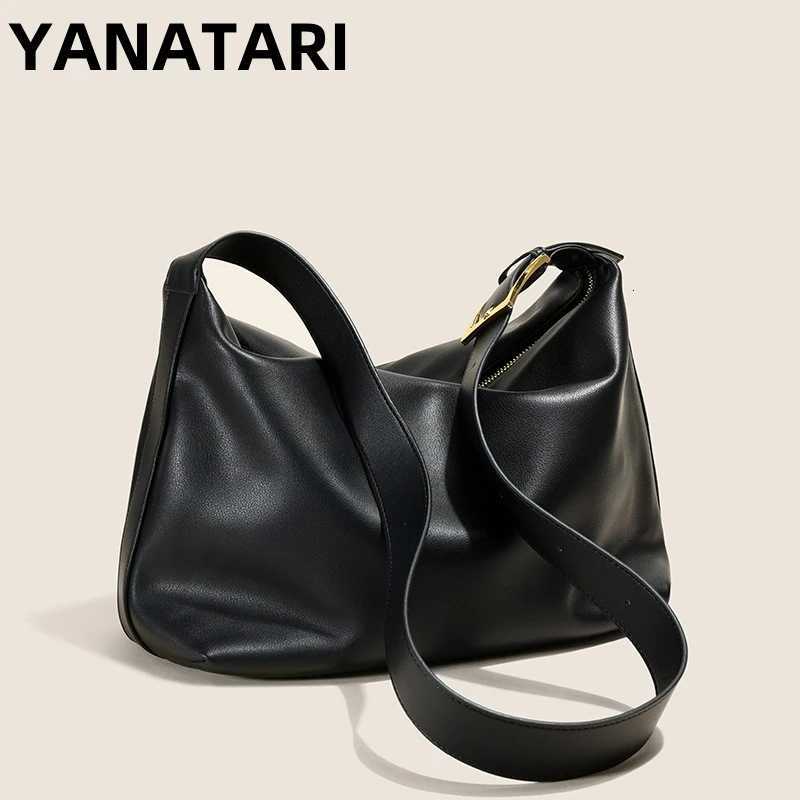 Genuine leather red shoulder bag woman minimalist crossbody bag cowhide handbags female luxury bag Large capacity soft leatherW251118