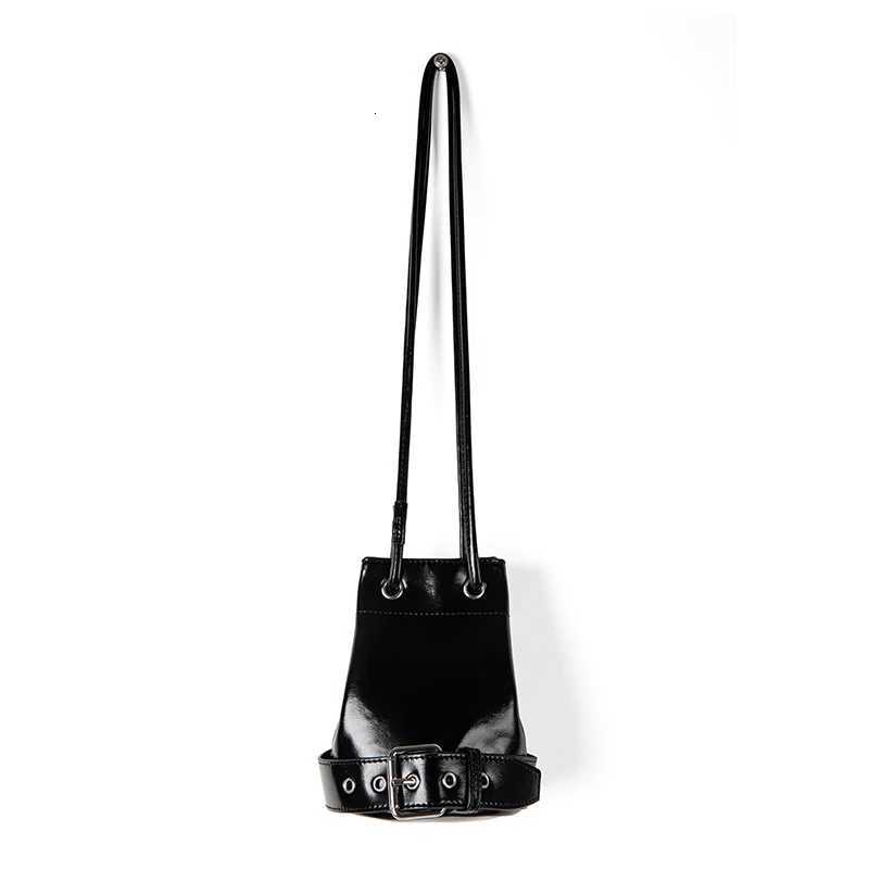 Womens Red Lightweight Bucket Bag Textured Pu Leather Drawstring Crossbody Bags Simple Mini Shoulder Pack Female Shopping PurseW251118