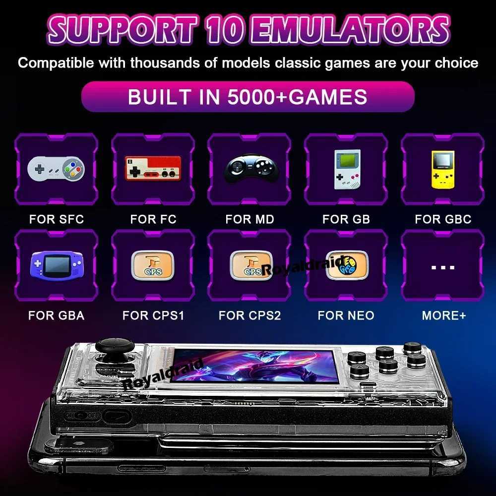 A10 Handheld Game Console Power Bank Integrated 10000mAh 20W Fast Charging Magnetic Wireless Charging Mobile Power Supply 2IN1W251118