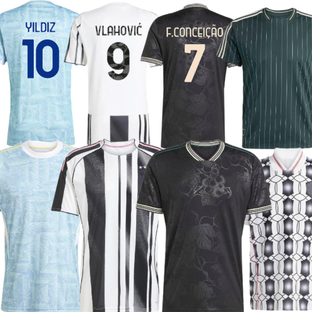 2025 2026 Fans player soccer jerseys 25 26 VLAHOVIC Yildiz N.GONZALEZ LOCATELLI GATTI KOOPMEINERS men kids football shirts