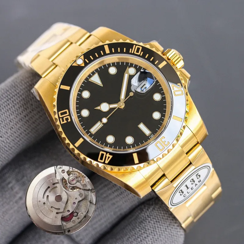 Men's stainless steel 904L waterproof ceramic sapphire 3235 movement mechanical automatic watch Watc