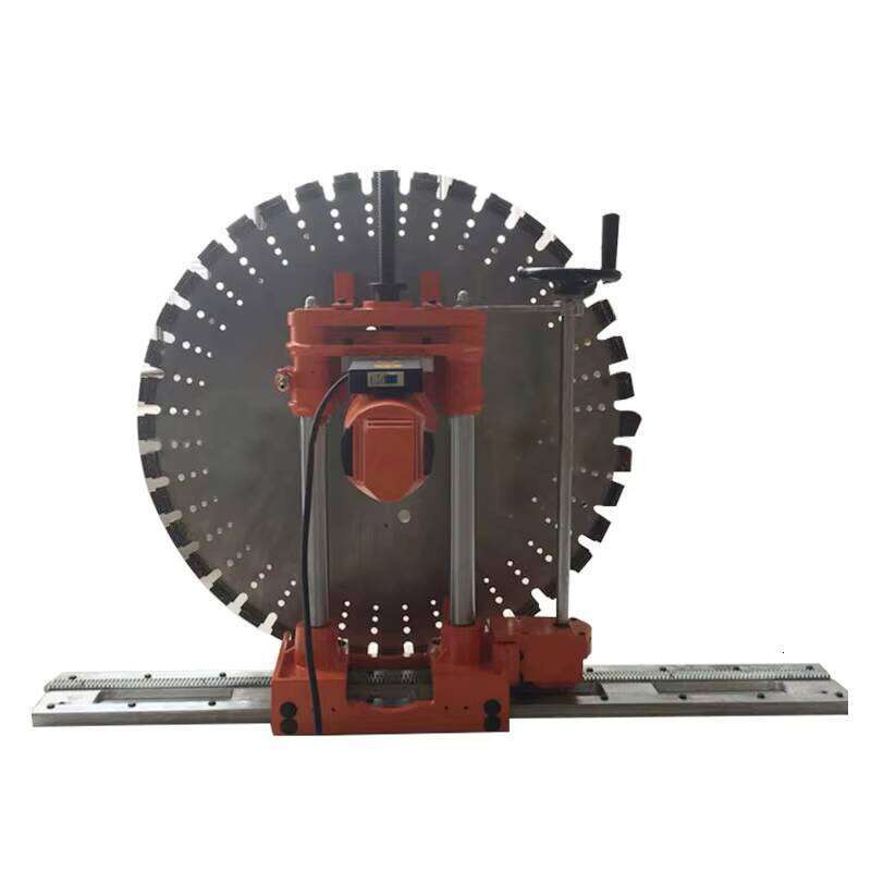 Professional Wall Saw Machine for Smooth Reinforced Concrete Cutting in Renovation Projects