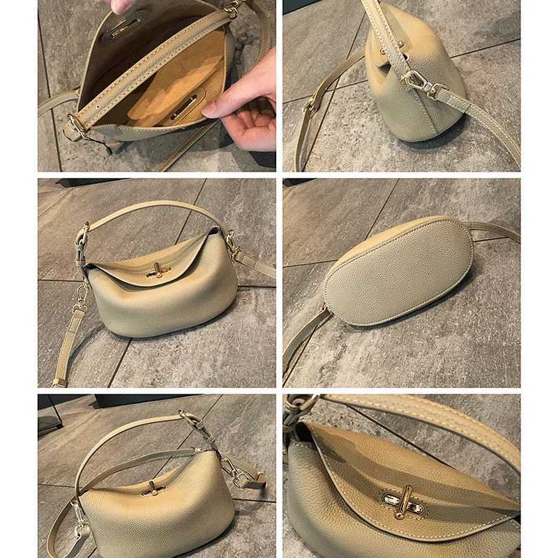 Womens genuine leather handbag Mini bag Shoulder Bags Ladies Soft Cowhide Retro Fashion Handbags Fashion Handbags Crossbody BagW251118