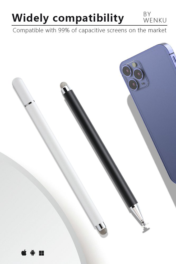 Supply Wholesale Price Universal Metal Touchscreen Pen Stylus with Magnet - Compatible with iOS & Android Devices Mobile Phone Accessories