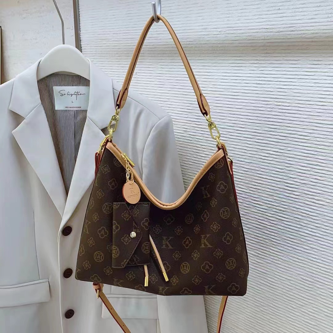 WK Luxurys Shopping Tote 2pcs Set Women Bags Handbag Shoulder Naverfull Louiseity Womens viutonity Composite Lvity Lady Clutch Tote Bag Female Coin Pu