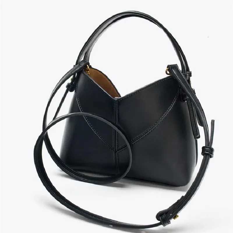 2025 New Fashion Luxury pu leather Geometry Bucket Bag Brand Designer Women Handbags Travel Holiday Crossbody Shoulder BagW251118