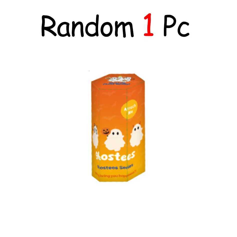Blind Box Ghostees Mystery Phone Halloween Phones Decor Collect Hippers Action Figure Mystery Toys Kid Surprise Cute GiftsW251118