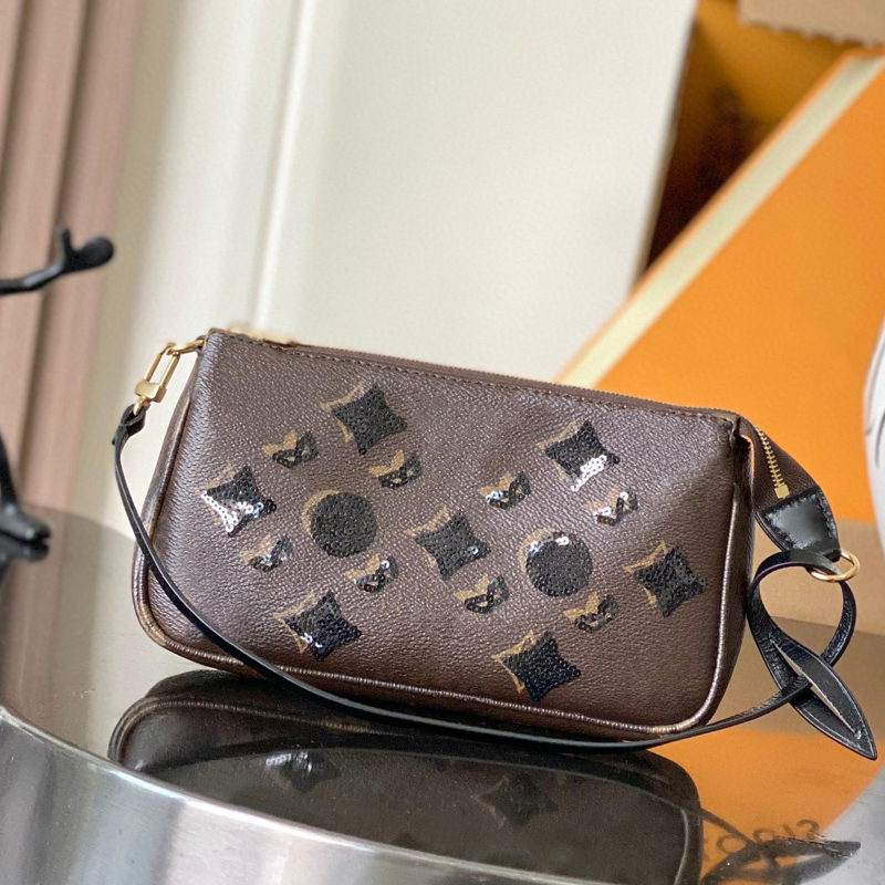 Ski Shinny Crystal Handbag Round Camera Crossbody Casual Bags