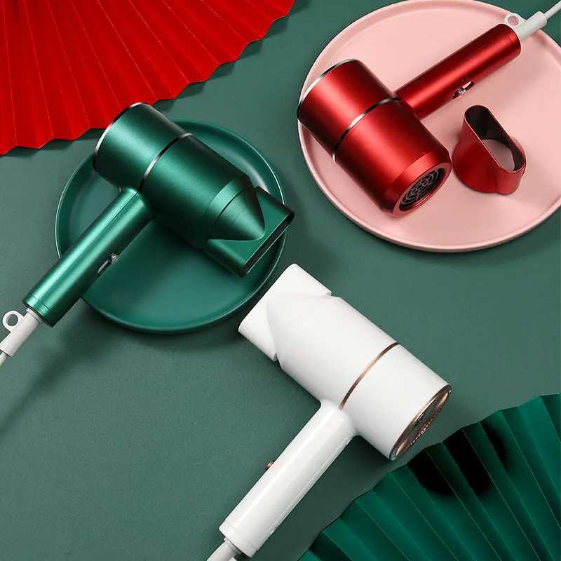 Professional Hair Dryer 220V Electric Dryer Hair Hammer Hairdryer Blow Negative Ion Blue light Mini Blower Dry Strong WindT251118