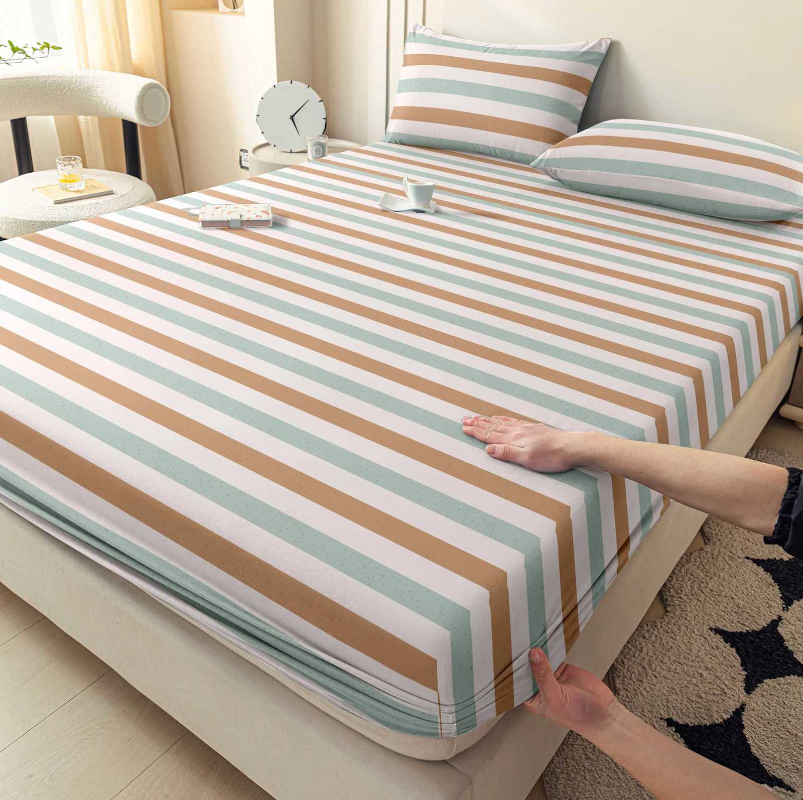 3 piece set single bed head two cases no core suitable for all seasons dust-proof bedspread beddingM251118