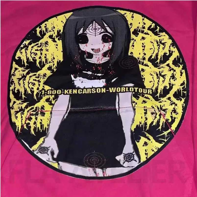 New Men KEN CARSON A Great Chaos NARICISSIS Tour Pullover Hoodies Hoody Hooded Sweatshirts velvet Cotton Thick Fleece US N188 X251118