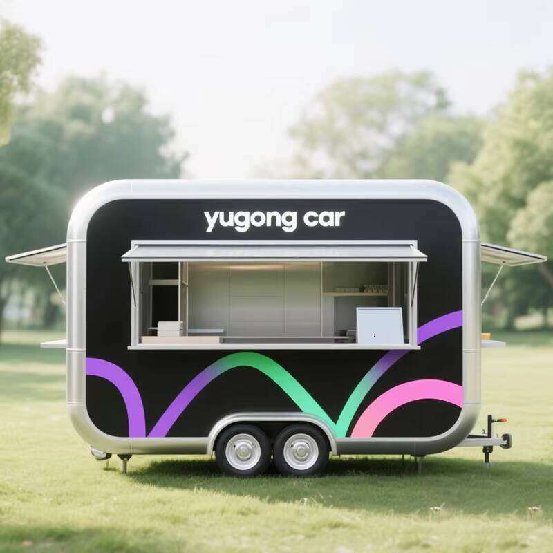 New Product Ideas Coffee Trailer Catering Cart Street Food Truck Fully Equipped Food Truck Hot Dog Food Trailer