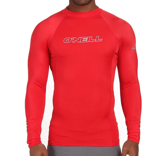 Mens Surfing T-shirt Sportswear Swimwear Long Sleeved Swimming Top UV Swimming Tight Rash Guard Surfing Swimsuit Rashguard 251114