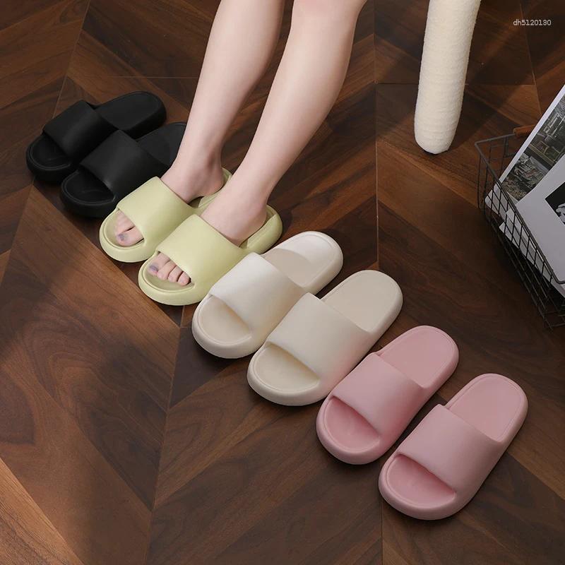 Slippers Flip Flops Lightweight Platform Women Super Soft Non Slip Beach Woman Comfort Couples Indoor Slides Asian size Shower Shoes designer