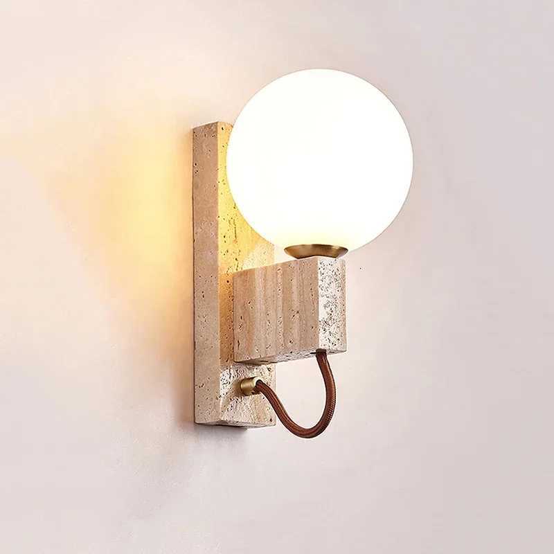Modern Design New Home Decoration Wall Light Japanese Wabi Sabi Living Room Bedroom Simple Atmosphere LED Sconce Lamp M251118